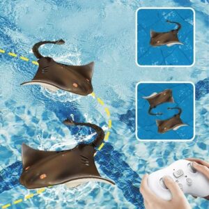 Remote Control Shark Toy Robots RC Animals Manta 2.4G Electric Sharks Children Kids Toys for Boys Swimming Pool Water Boat Ship