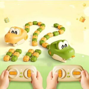 RC Snake Game Remote Control Robot with controller battle Interactive Competition Intelligent Animal Educational Toy for Kids